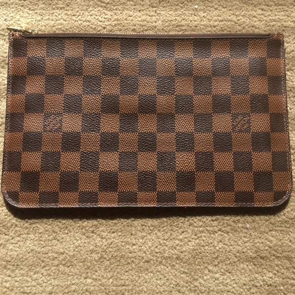 LV Daniel Ebene Neverfull mm GM Pochette - Picture 1 of 2